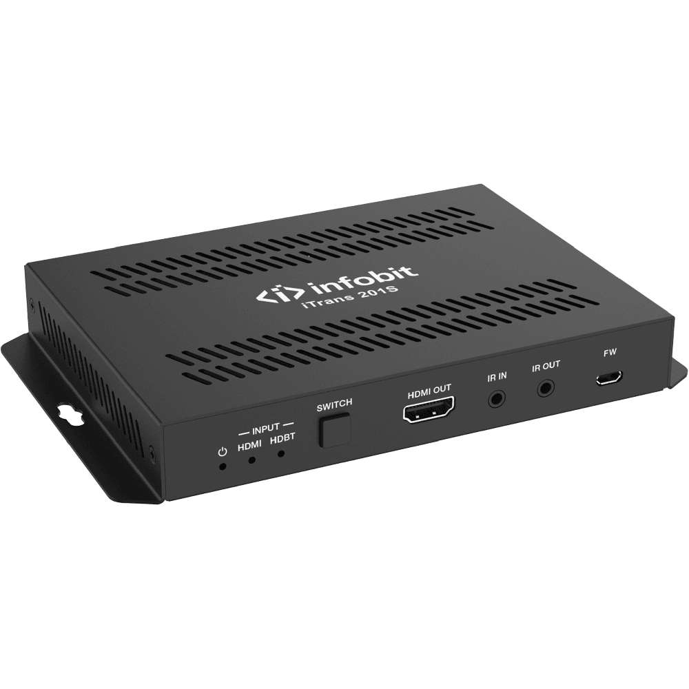 iTrans 201S - 4K60 2x1 HDBaset mottagare m/ Scaler - Bild 2