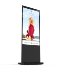 Allsee fristående digital skärm 50" Svart